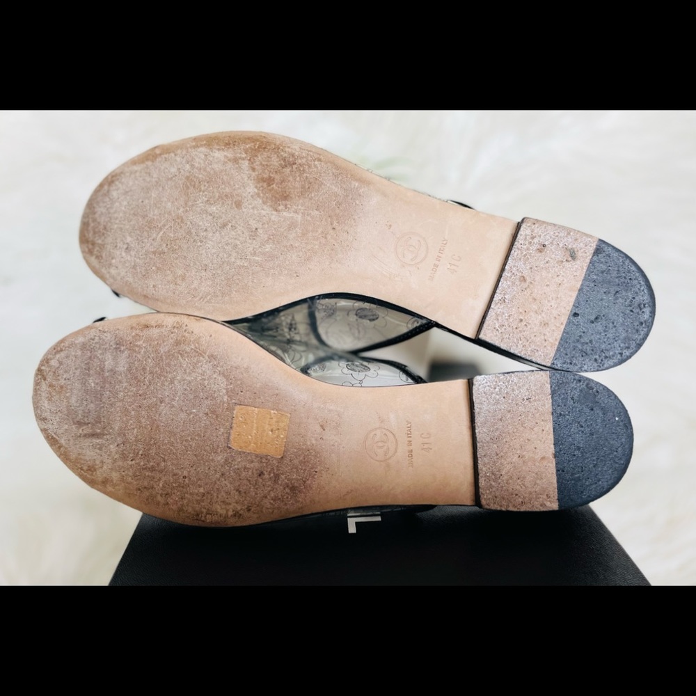 ๐พ๐ฅSOLD๐ฅณChanel Transparent Mule Sandals - Picture 7 of 11